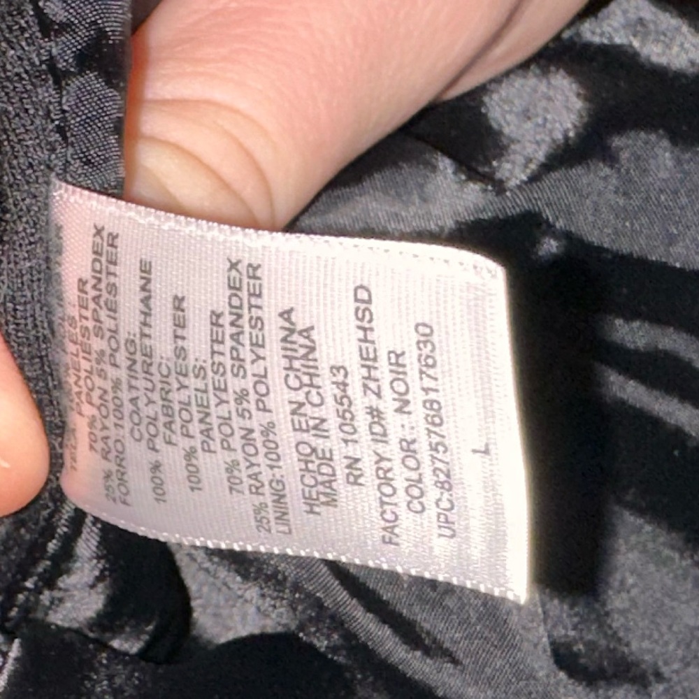 Large Pleather Jacket - Picture 4 of 7